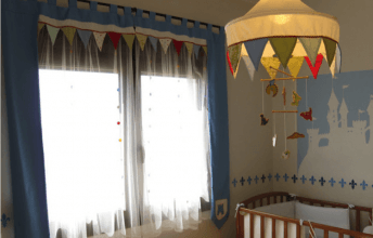 lampadario medievale cameretta bambini