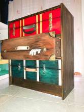 Cassettiera RAST decorata in stile HARRY POTTER